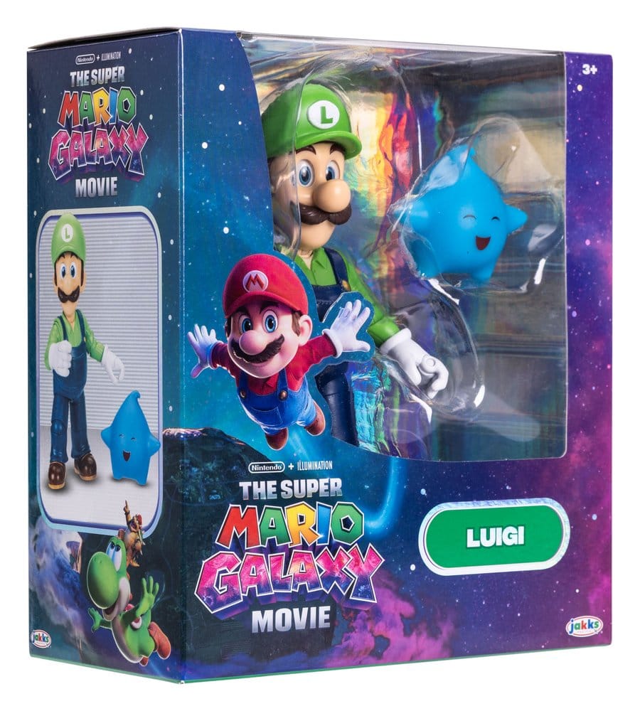 Super Mario Galaxy, le film figurine Luigi 13 cm