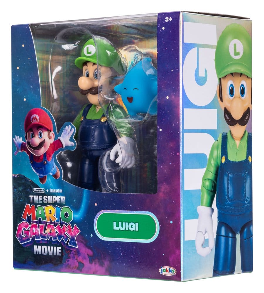 Super Mario Galaxy, le film figurine Luigi 13 cm