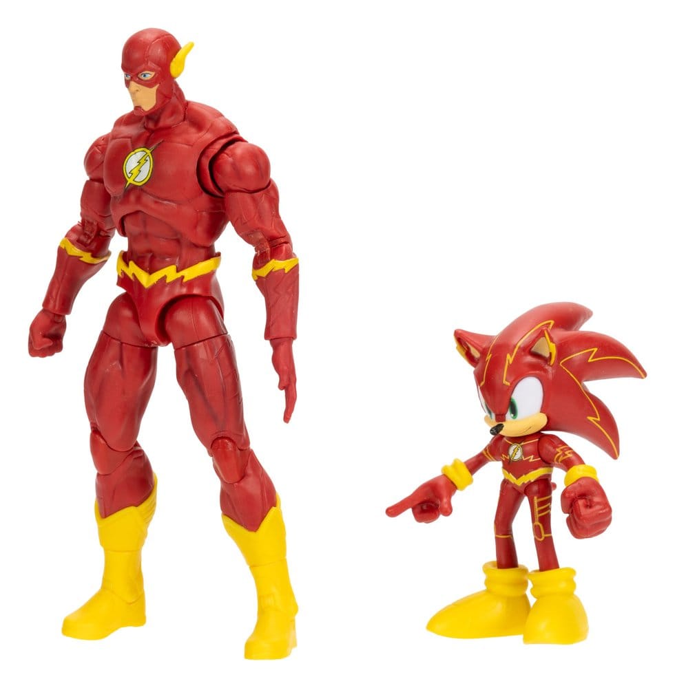 DC x Sonic - The Hedgehog pack 2 assortiment figurines Wave 4 (6)