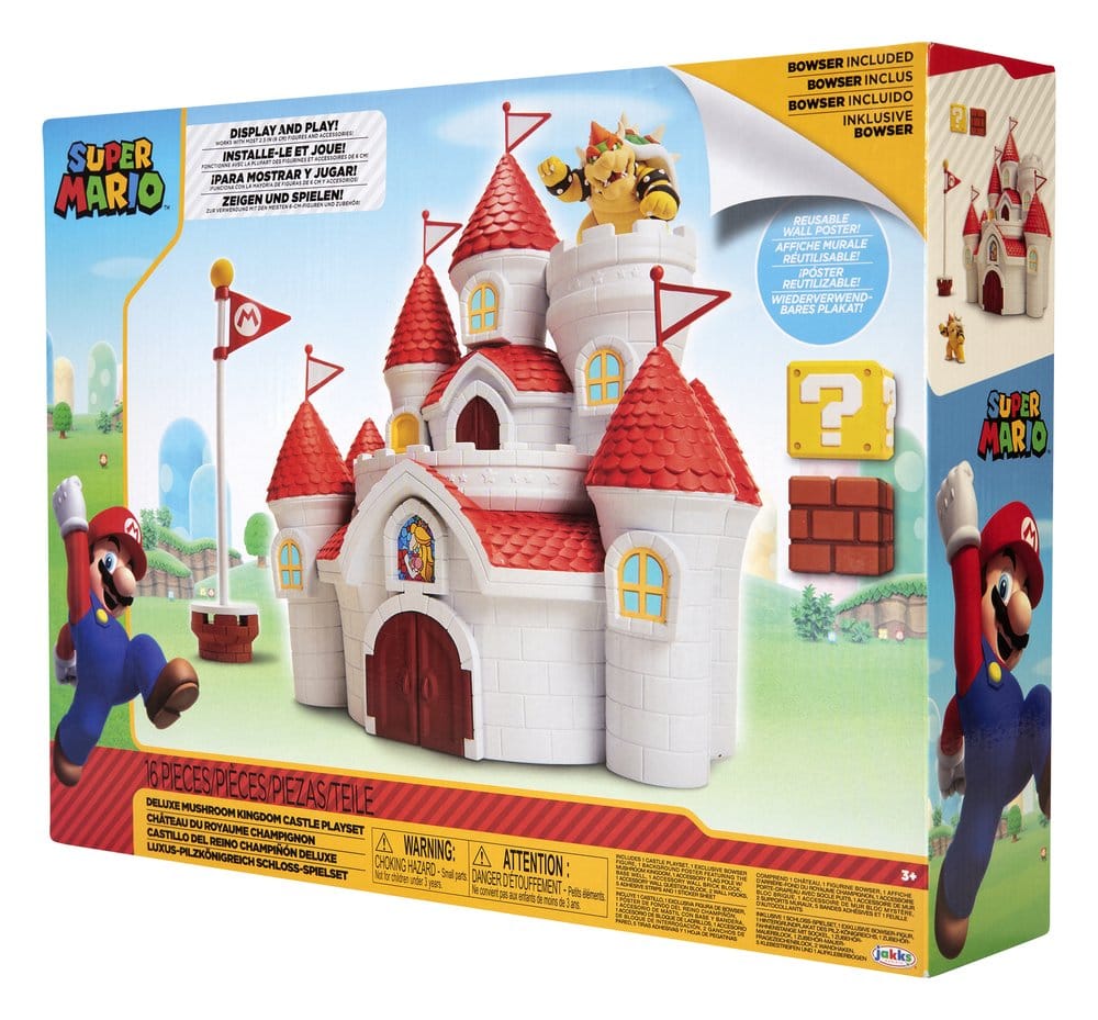 World of Nintendo jeu du château du royaume du champignon