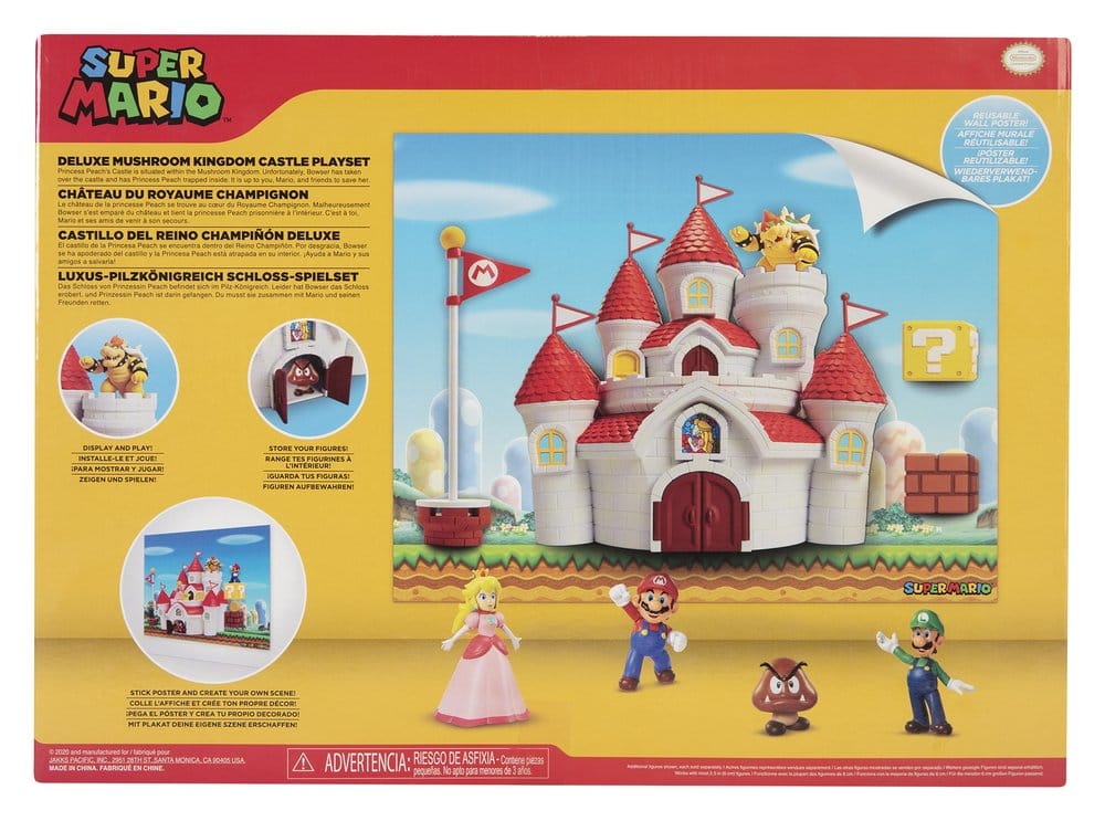 World of Nintendo jeu du château du royaume du champignon