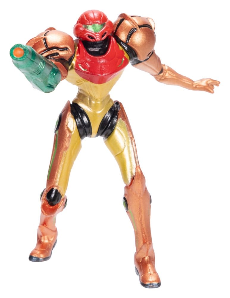 World of Nintendo figurine Metroid Samus 6 cm