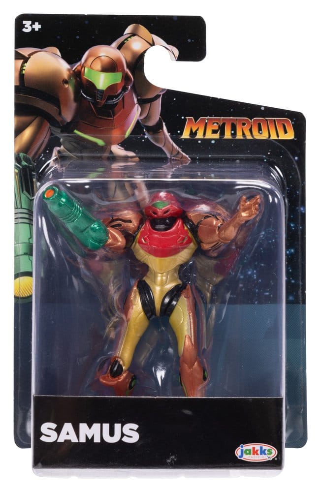 World of Nintendo figurine Metroid Samus 6 cm