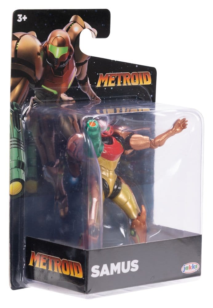 World of Nintendo figurine Metroid Samus 6 cm