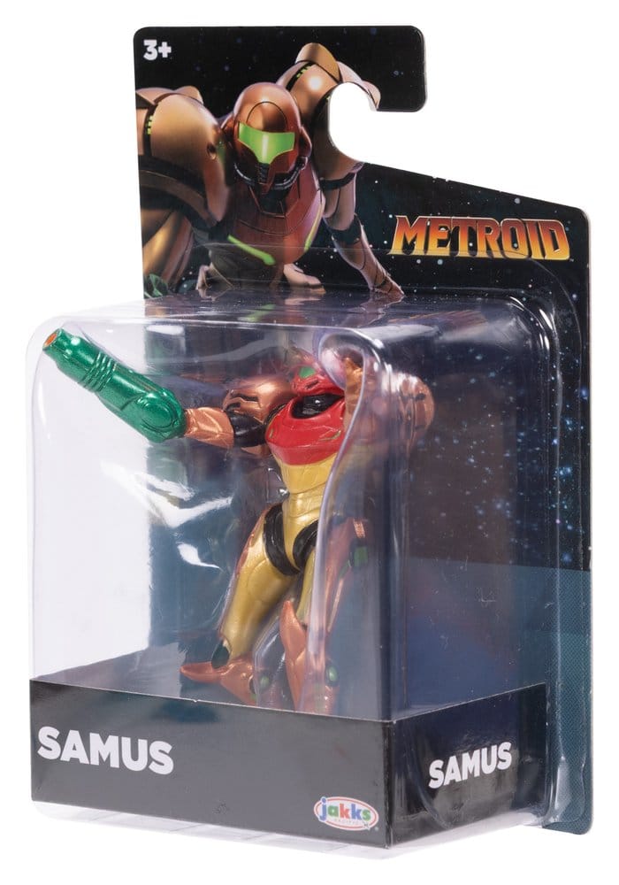 World of Nintendo figurine Metroid Samus 6 cm