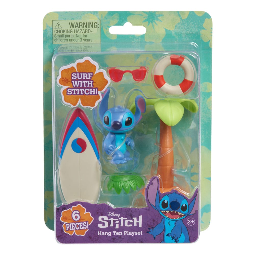 Lilo & Stitch playset Hang Ten Stitch 7 cm