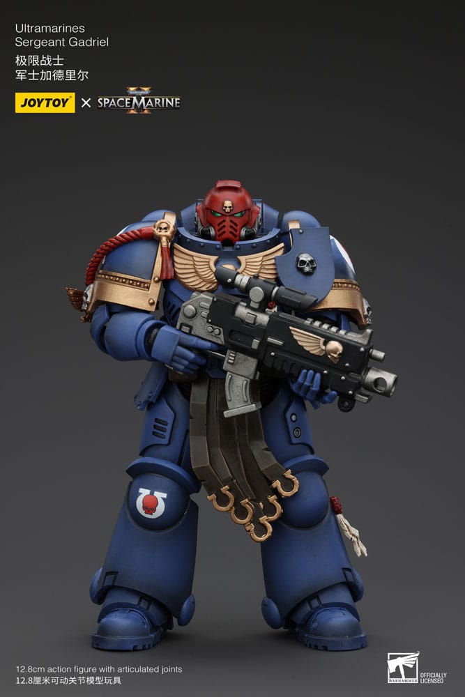 Warhammer 40k figurine 1/18 Uitramarines Sergeant Gadriel 13 cm