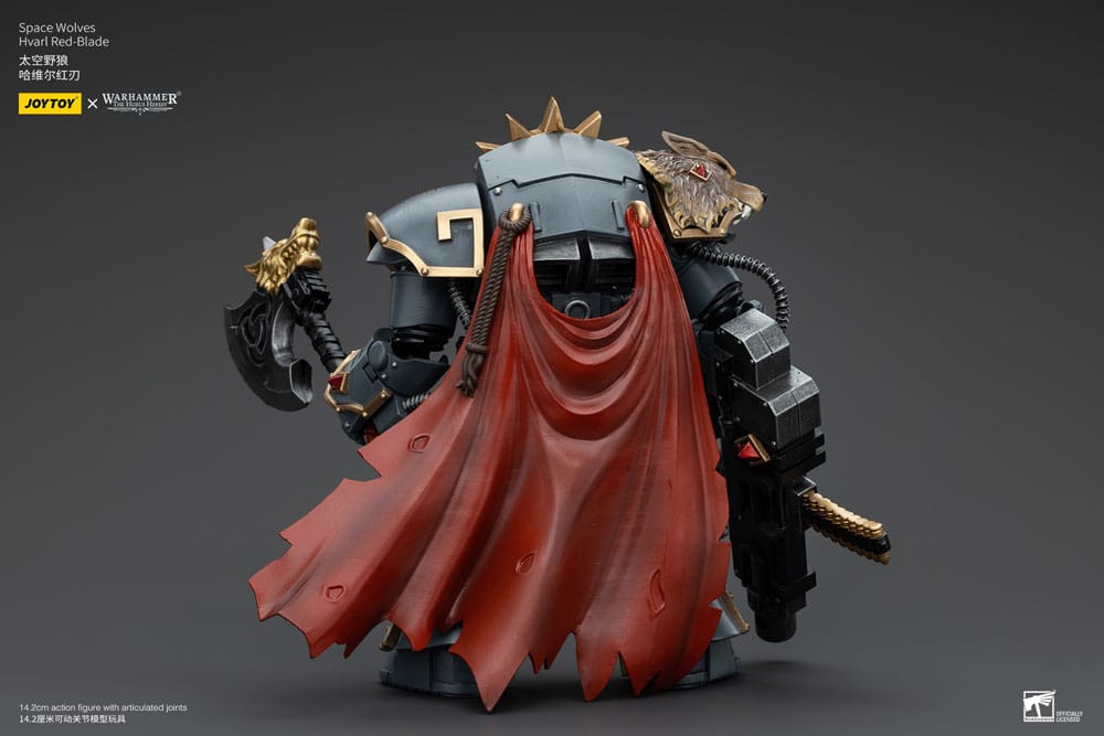 Warhammer The Horus Heresy figurine 1/18 Space Wolves Hvarl Red-Blade 14 cm