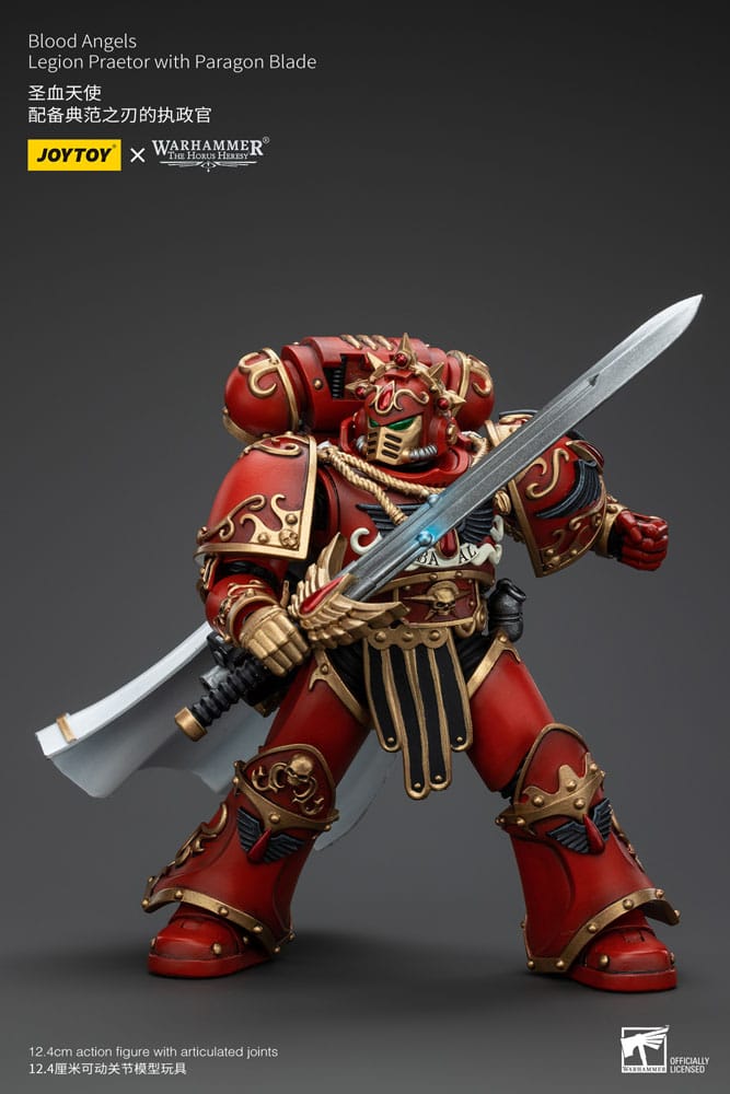 Warhammer The Horus Heresy figurine 1/18 Blood Angels Legion Praetor with Paragon Blade 13 cm