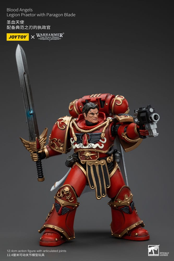Warhammer The Horus Heresy figurine 1/18 Blood Angels Legion Praetor with Paragon Blade 13 cm