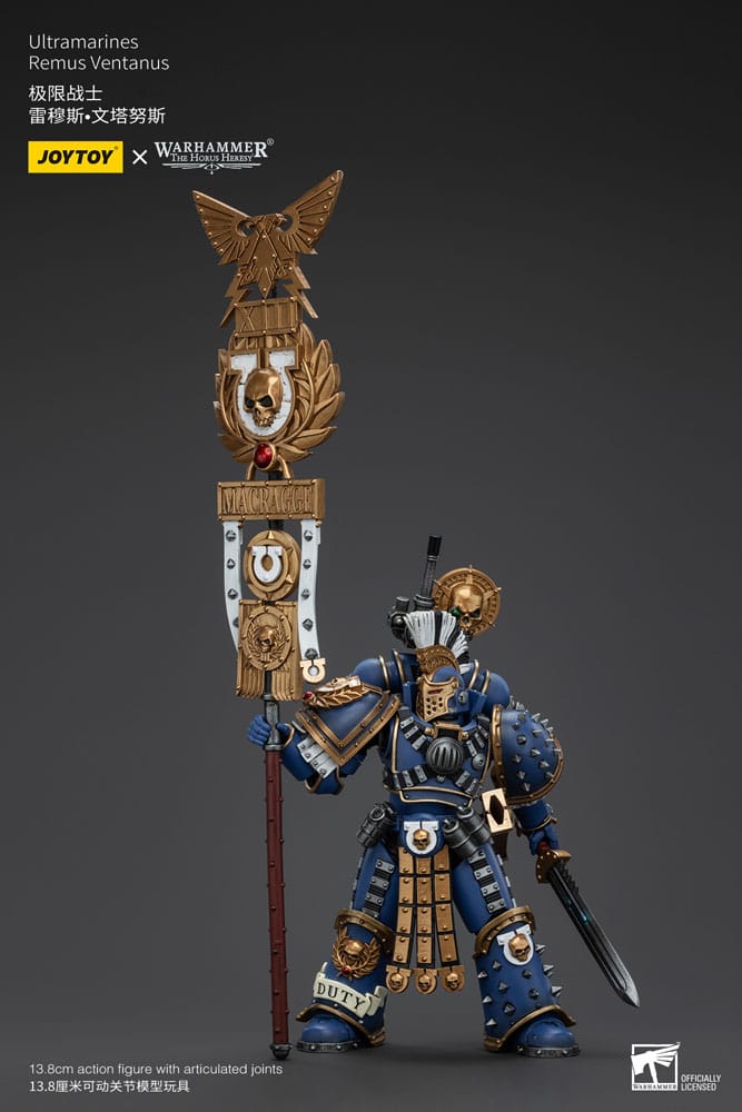 Warhammer The Horus Heresy figurine 1/18 Ultramarines Remus Ventanus 14 cm