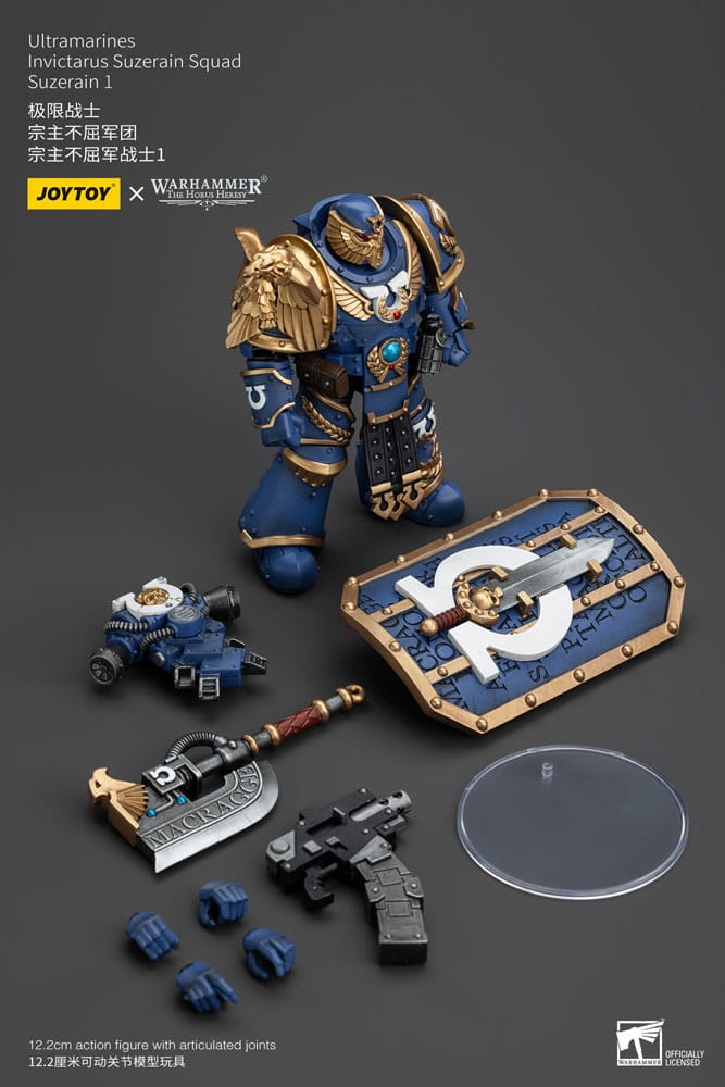 Warhammer The Horus Heresy figurine 1/18 Ultramarines Invictarus Suzerain Squad Suzerain 1 12 cm