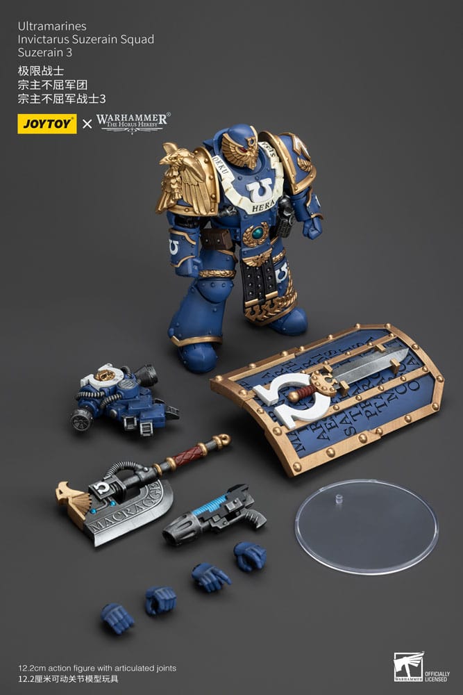 Warhammer The Horus Heresy figurine 1/18 Ultramarines Invictarus Suzerain Squad Suzerain 3 12 cm