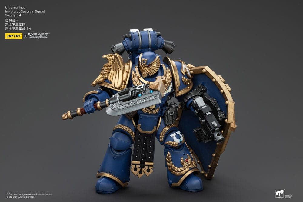 Warhammer The Horus Heresy figurine 1/18 Ultramarines Invictarus Suzerain Squad Suzerain 4 12 cm