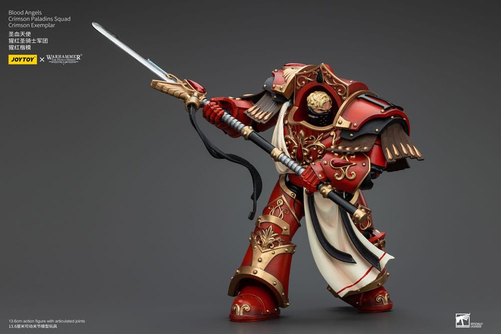 Warhammer The Horus Heresy figurine 1/18 Blood Angels Crimson Paladins Squad Crimson Exemplar 14 cm