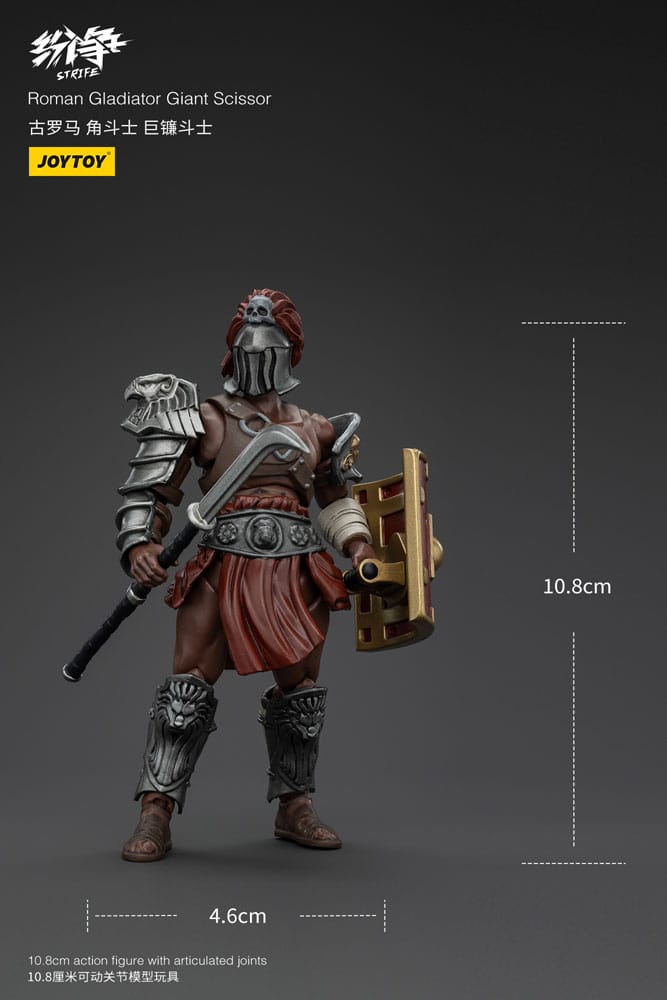 Strife figurine 1/18 Roman Gladiator Giant Scissor 11 cm