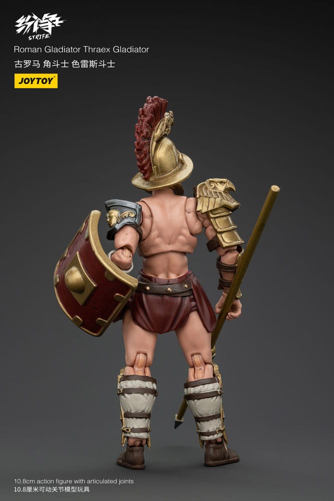 Strife figurine 1/18 Roman Gladiator Thraex Gladiator 11 cm