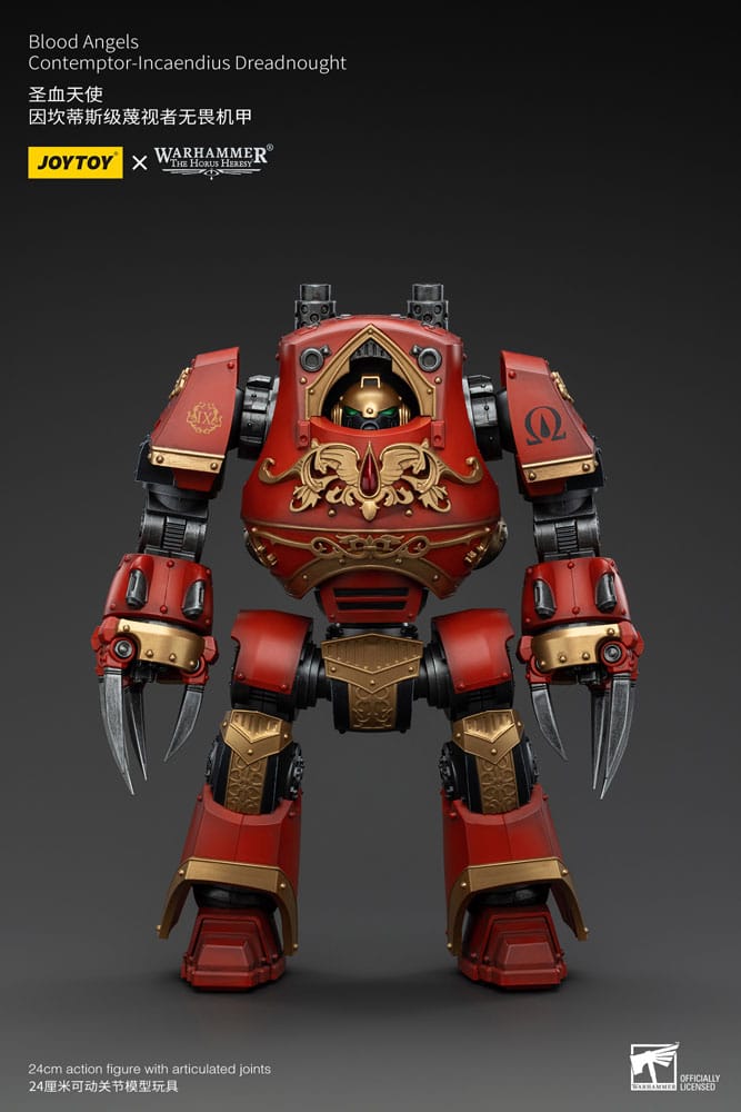 Warhammer The Horus Heresy figurine 1/18 Blood Angels Contemptor-Incaendius Dreadnought 24 cm