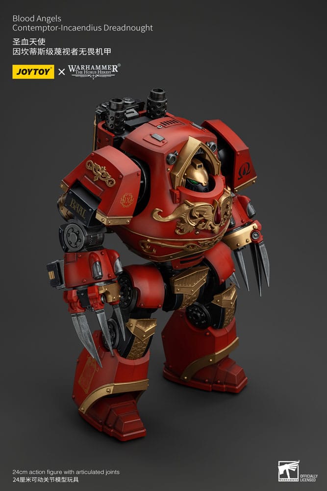 Warhammer The Horus Heresy figurine 1/18 Blood Angels Contemptor-Incaendius Dreadnought 24 cm