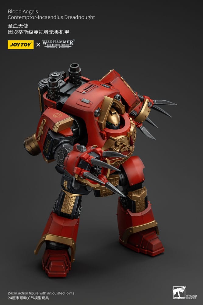 Warhammer The Horus Heresy figurine 1/18 Blood Angels Contemptor-Incaendius Dreadnought 24 cm