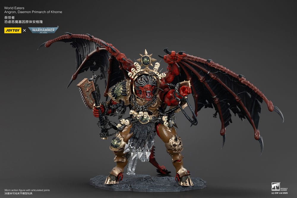 Warhammer 40k Figurine World Eaters Angron Daemon Primarch of Khorne 48 cm