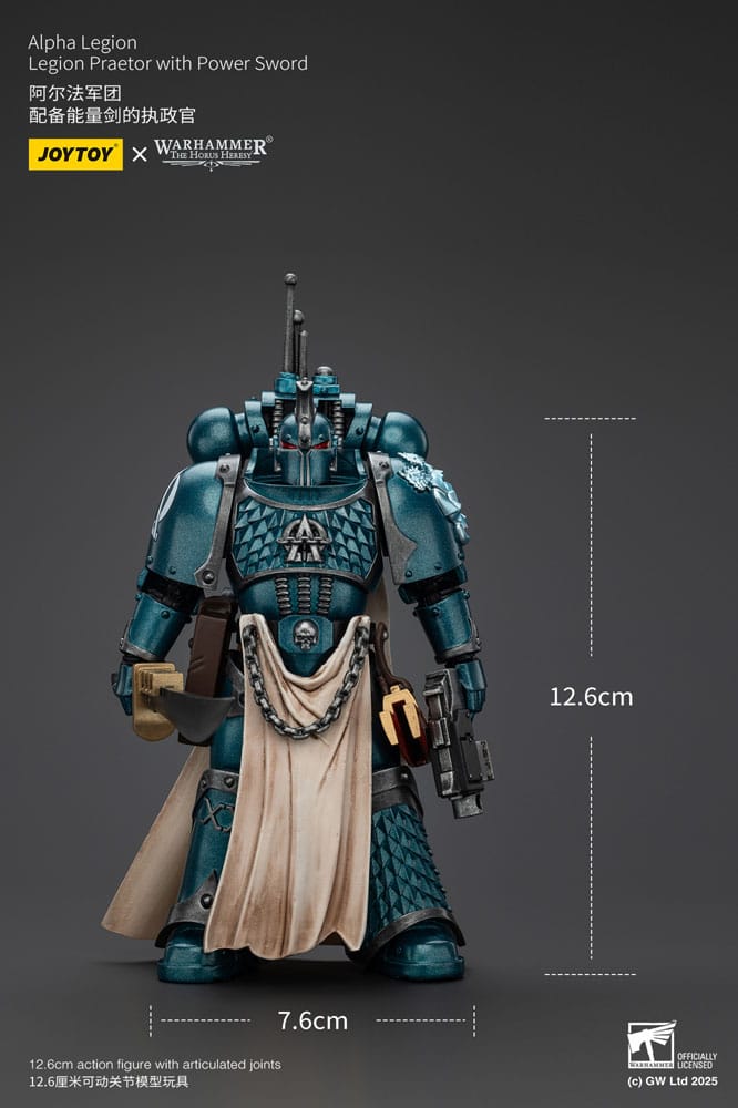 Warhammer The Horus Heresy figurine Alpha Legion Praetor with Power Sword 13 cm