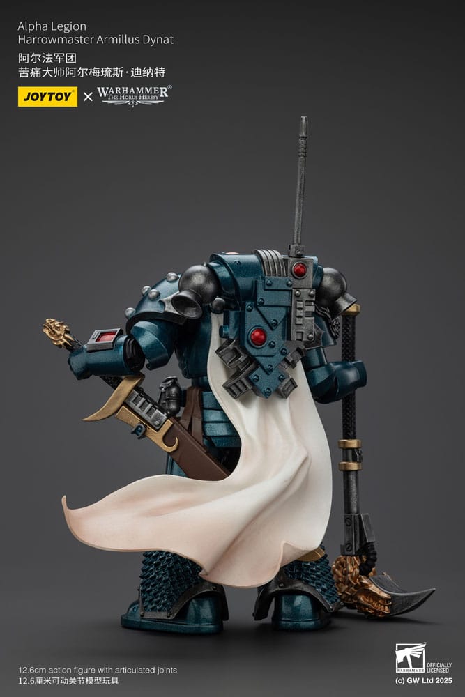 Warhammer The Horus Heresy figurine Alpha Legion Harrowmaster Armillus Dynat 20 cm