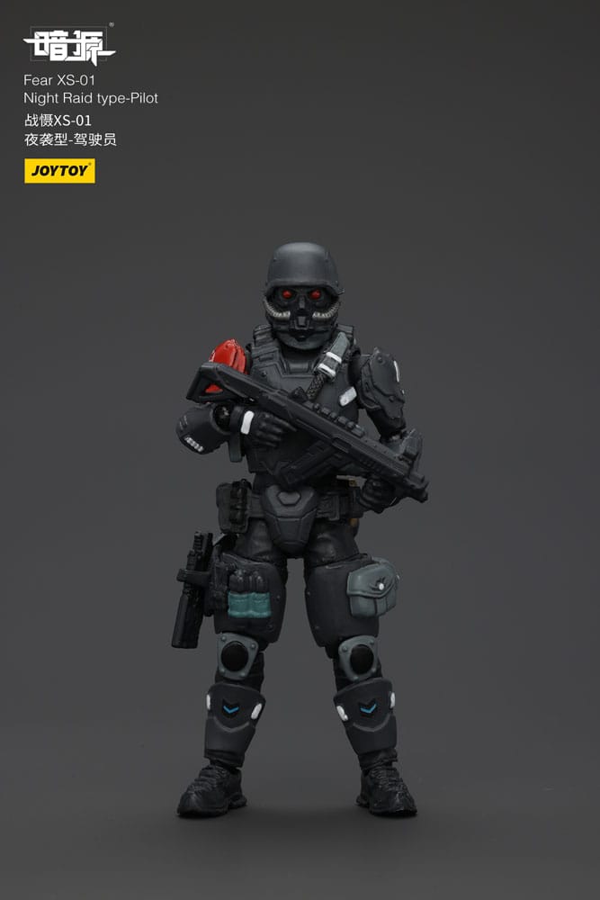 Battle For the Stars figurine Fear XS-01 Night Raid type-Pilot 12 cm