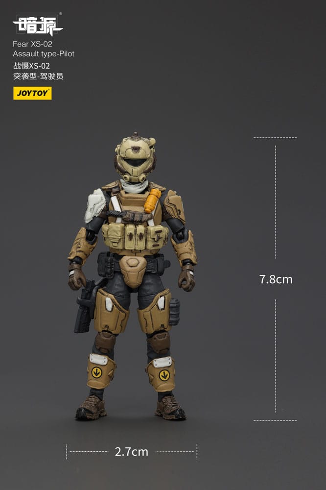 Battle For the Stars figurine Fear XS-02 Assault type-Pilot 12 cm
