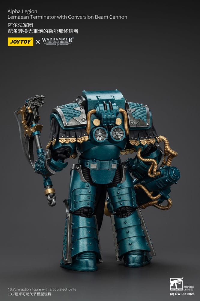 Warhammer The Horus Heresy figurine Alpha Legion Lernaean Terminator with Conversion Beam Cannon 20 cm
