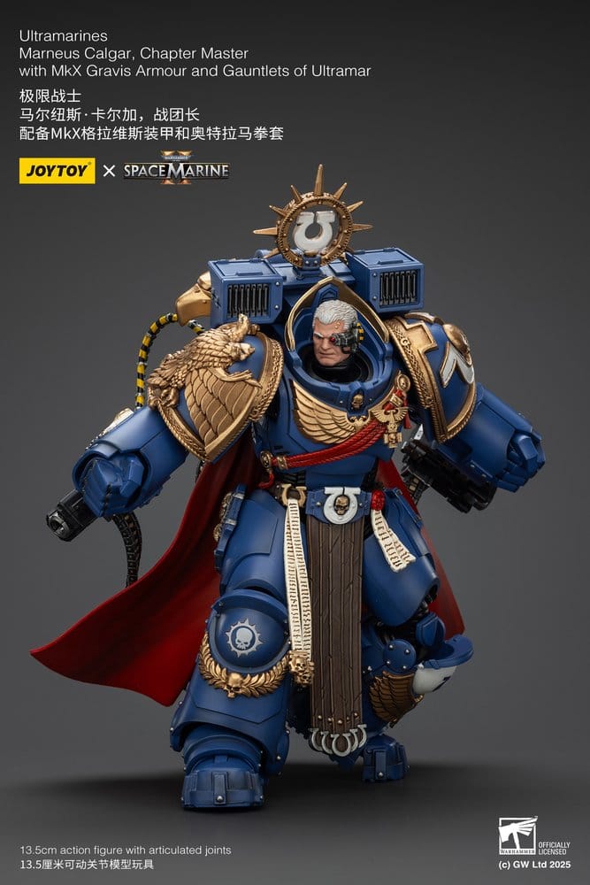 Warhammer 40,000 figurine Ultramarines Marneus Calgar, Chapter Master 14 cm