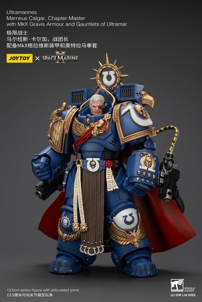 Warhammer 40,000 figurine Ultramarines Marneus Calgar, Chapter Master 14 cm