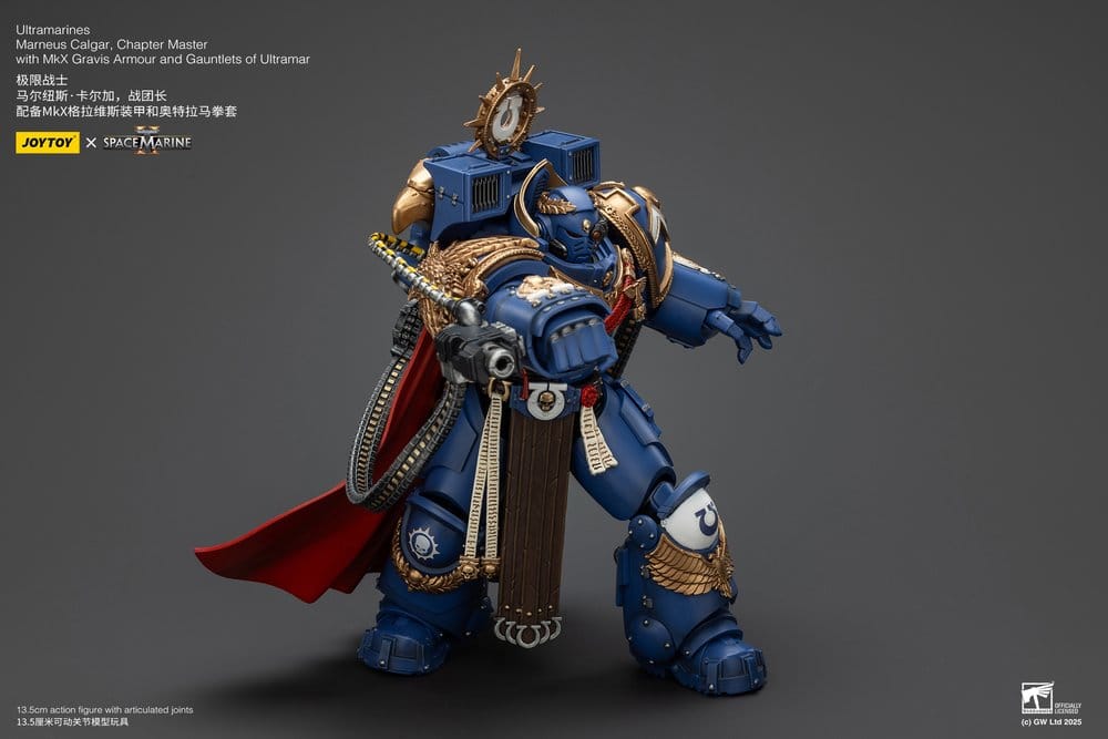 Warhammer 40,000 figurine Ultramarines Marneus Calgar, Chapter Master 14 cm