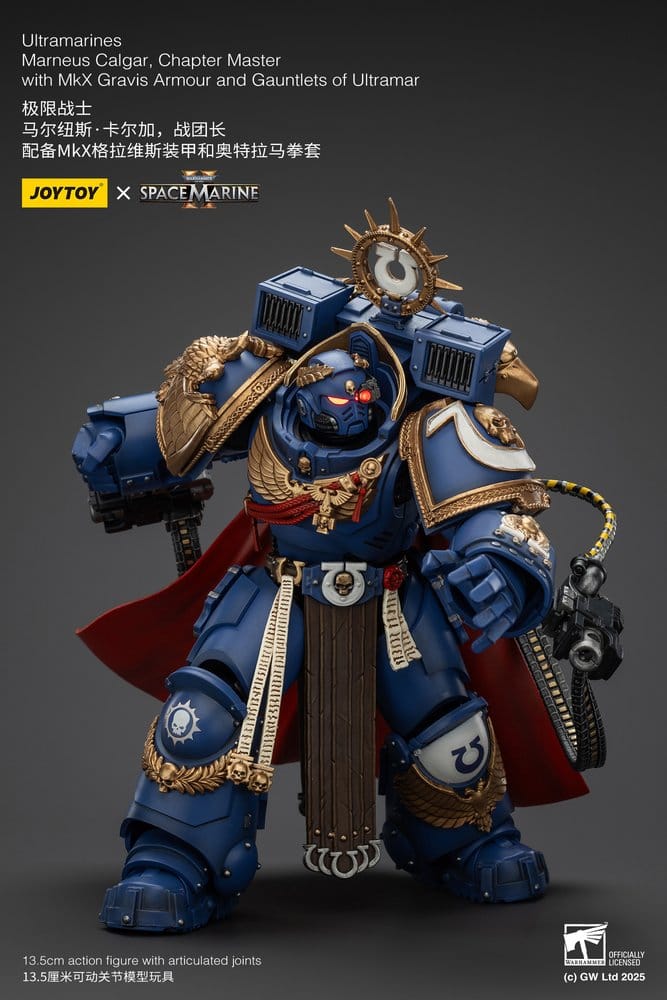 Warhammer 40,000 figurine Ultramarines Marneus Calgar, Chapter Master 14 cm