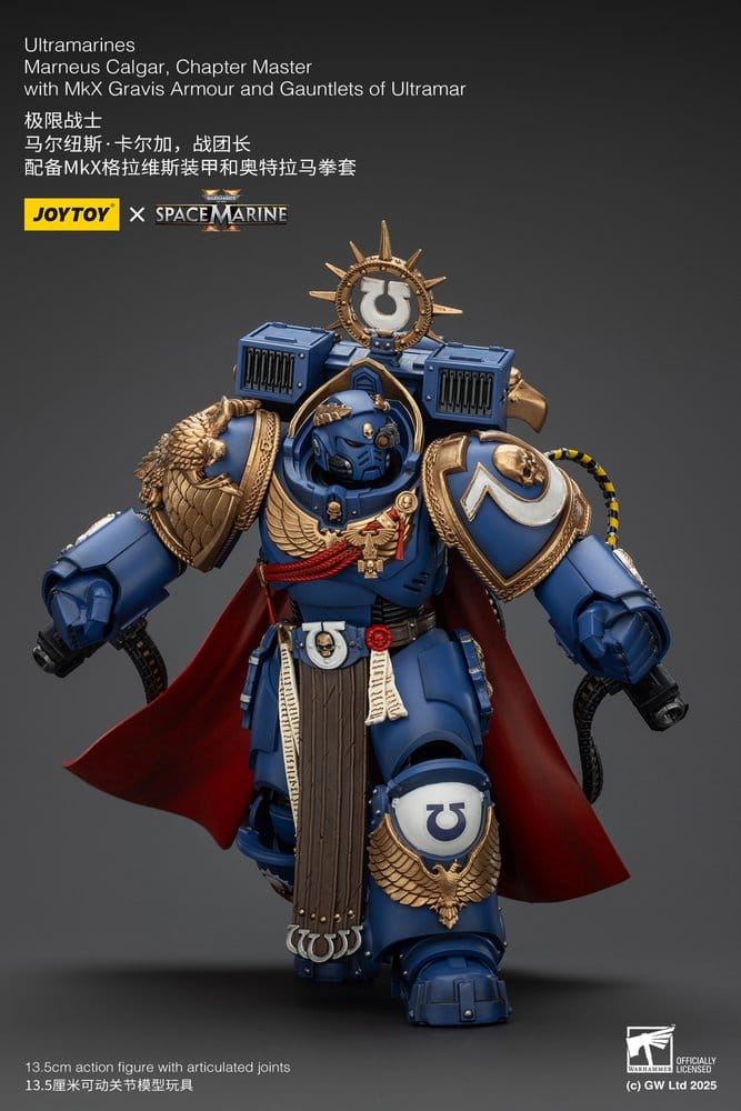 Warhammer 40,000 figurine Ultramarines Marneus Calgar, Chapter Master 14 cm