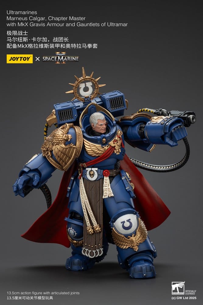Warhammer 40,000 figurine Ultramarines Marneus Calgar, Chapter Master 14 cm