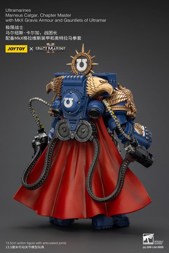 Warhammer 40,000 figurine Ultramarines Marneus Calgar, Chapter Master 14 cm