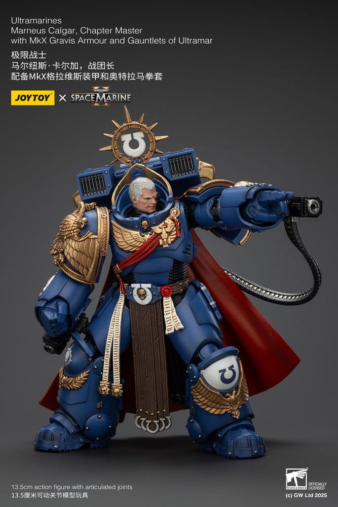 Warhammer 40,000 figurine Ultramarines Marneus Calgar, Chapter Master 14 cm