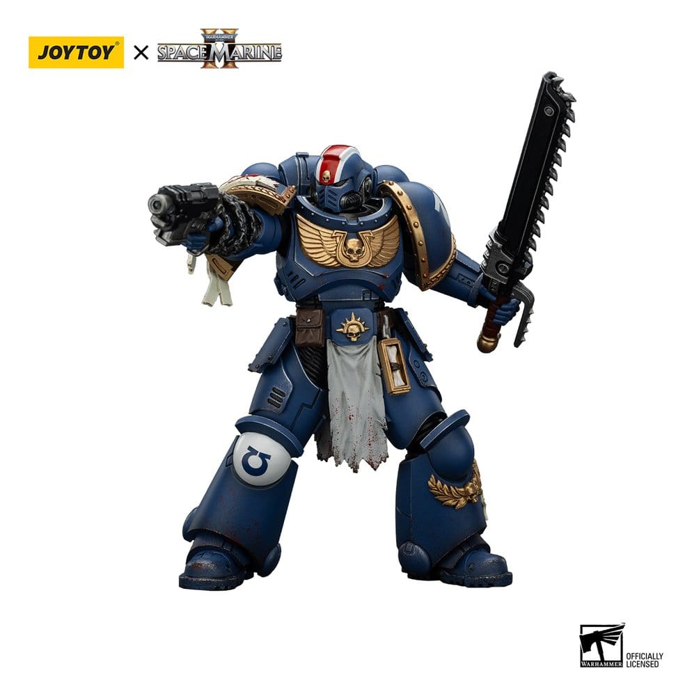 Warhammer 40,000: Space Marine 2 figurine Ultramarines Lieutenant Titus Collectors Edition 13 cm