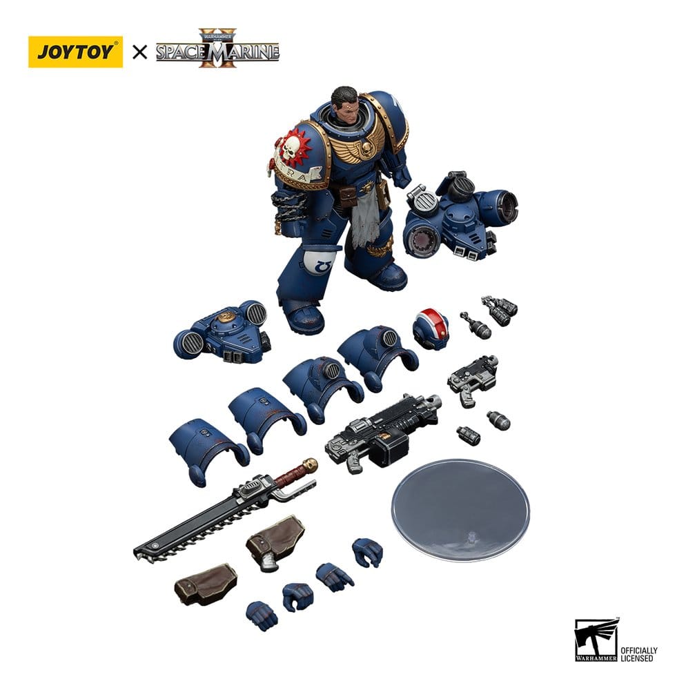 Warhammer 40,000: Space Marine 2 figurine Ultramarines Lieutenant Titus Collectors Edition 13 cm