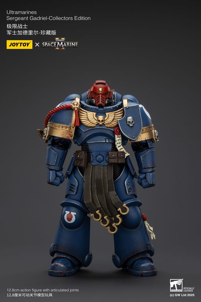 Warhammer 40,000: Space Marine 2 figurine Ultramarines Sergeant Gadriel Collectors Edition 13 cm