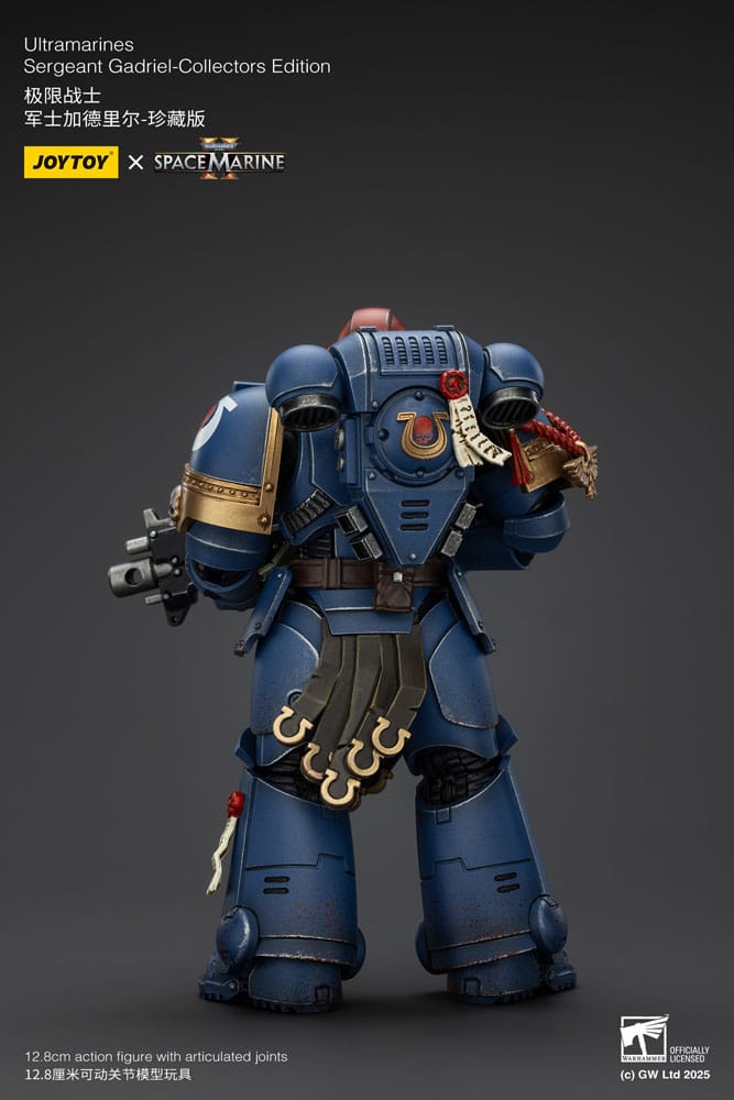 Warhammer 40,000: Space Marine 2 figurine Ultramarines Sergeant Gadriel Collectors Edition 13 cm