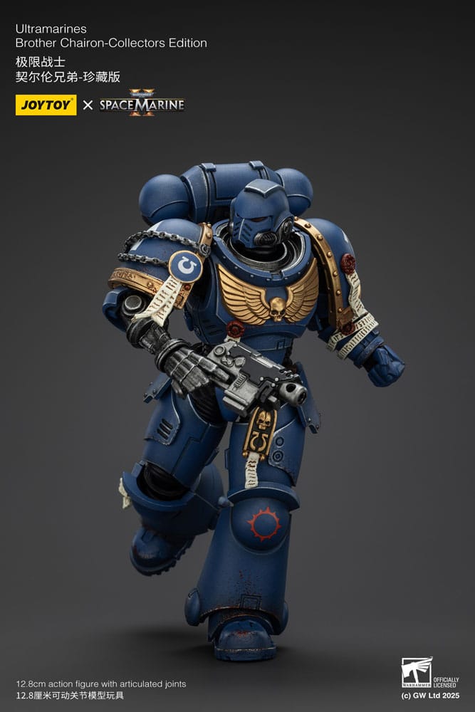 Warhammer 40,000: Space Marine 2 figurine Ultramarines Brother Chairon Collectors Edition 13 cm