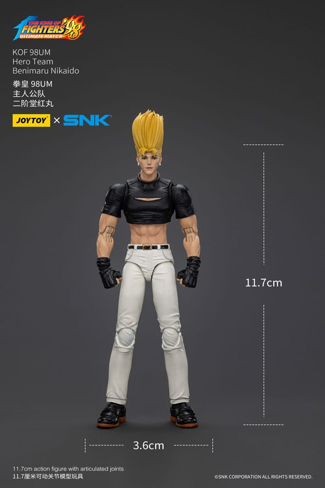 The King Of Fighters '98  figurine Hero Team Benimaru Nikaido 12 cm