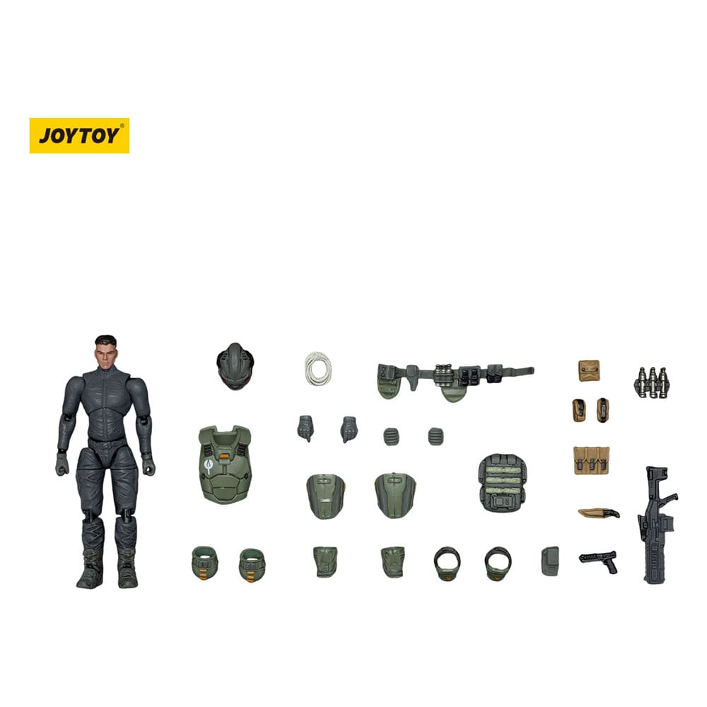 APOC Series Dark Source figurine Bedrock Standard Combat Mecha Pilot 8 cm