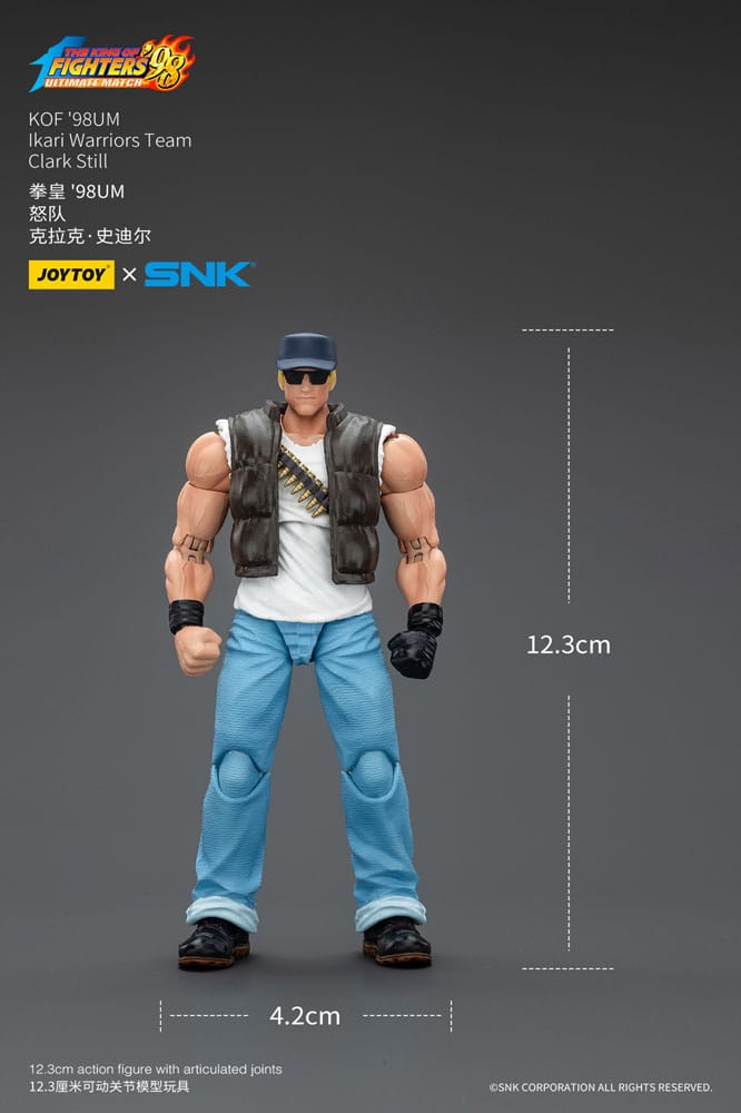 The King Of Fighters '98  figurine Hero Team Clark Still 12 cm