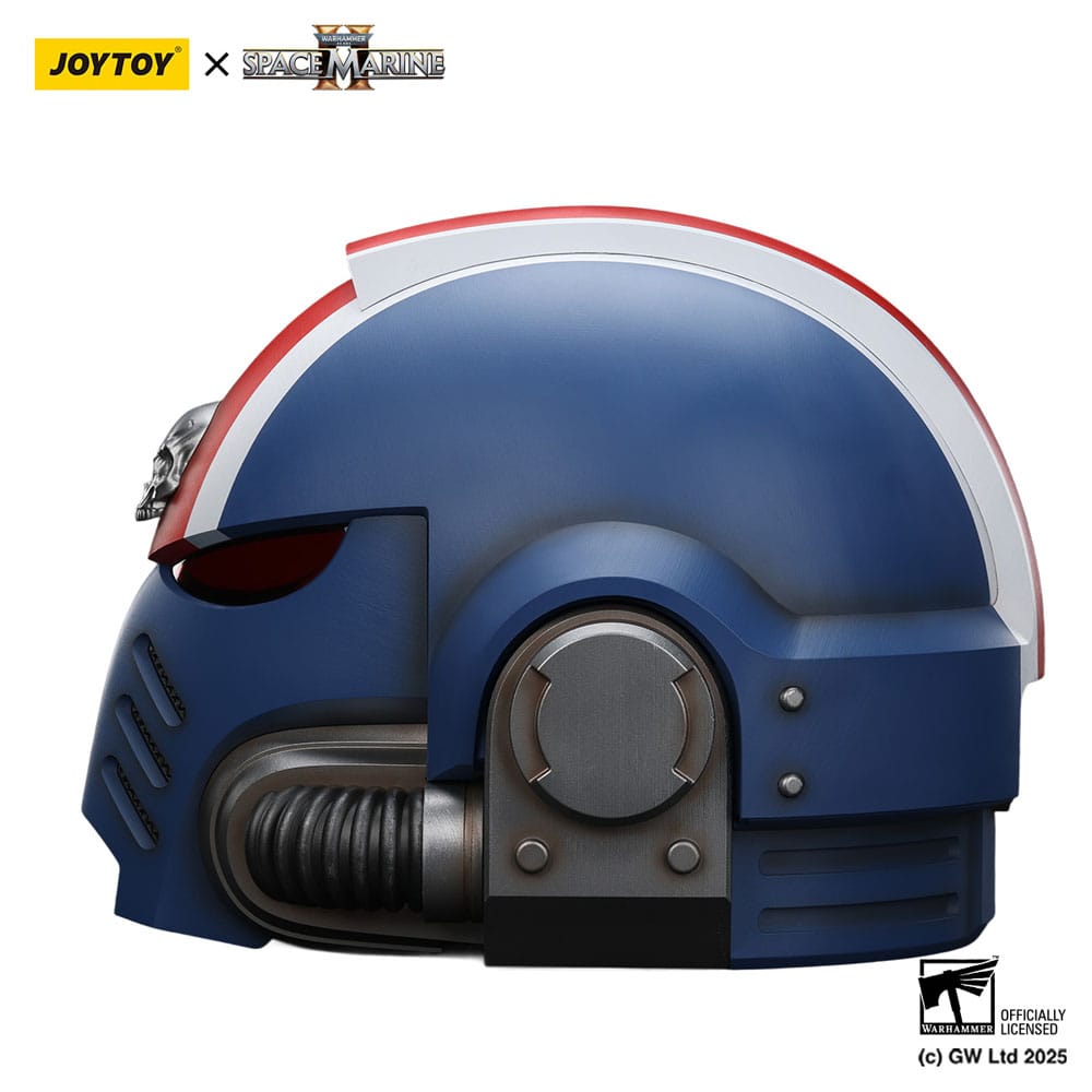 Warhammer 40,000: Space Marine 2 replique Ultramarines Lieutenant Titus casque 30 cm
