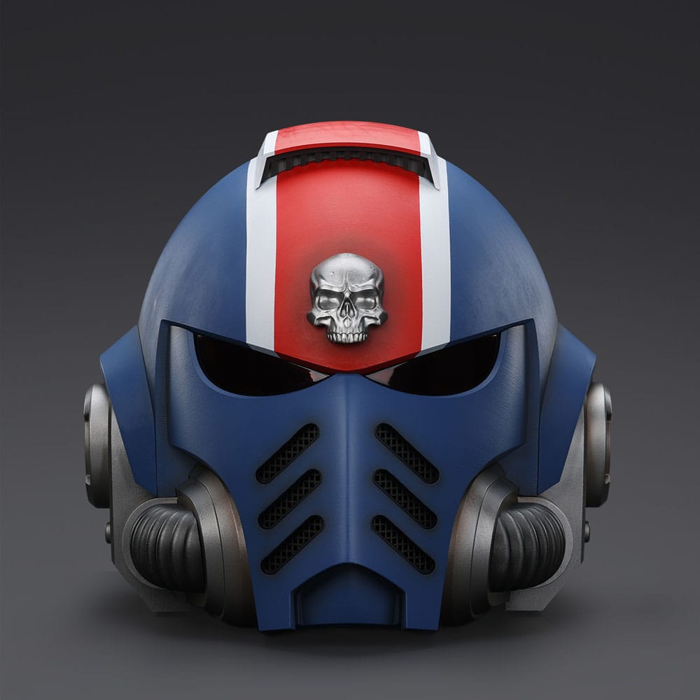Warhammer 40,000: Space Marine 2 replique Ultramarines Lieutenant Titus casque 30 cm