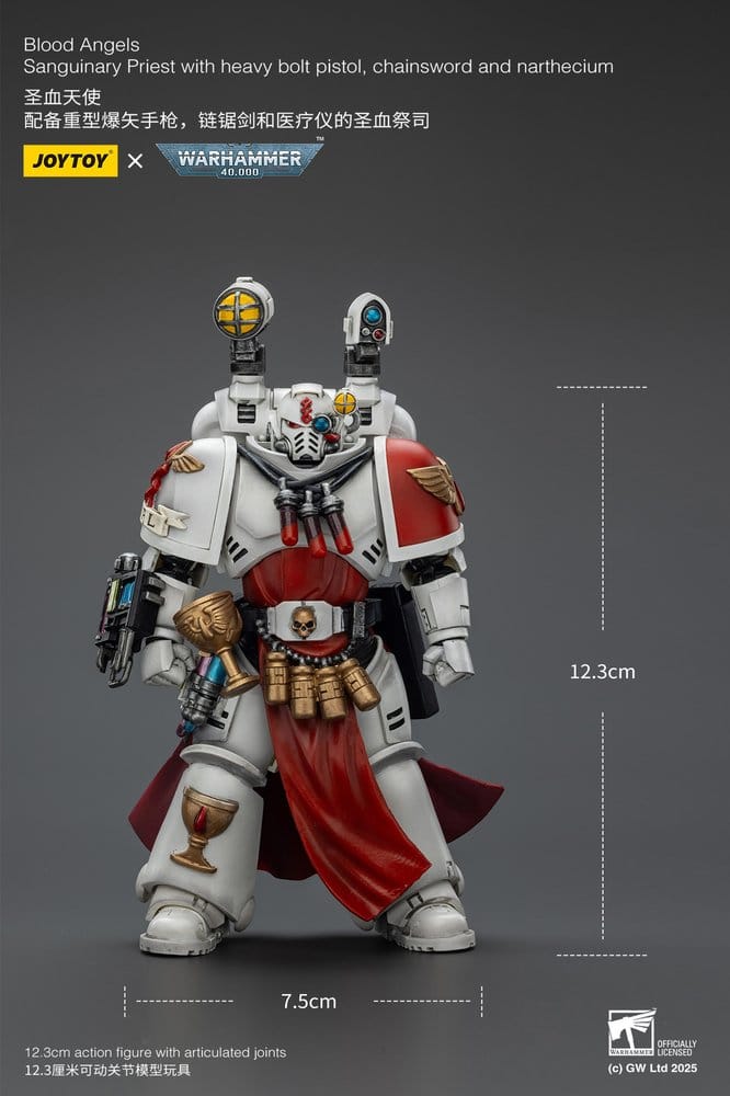 Warhammer 40,000 figurine Blood Angels Sanguinary Priest 12 cm