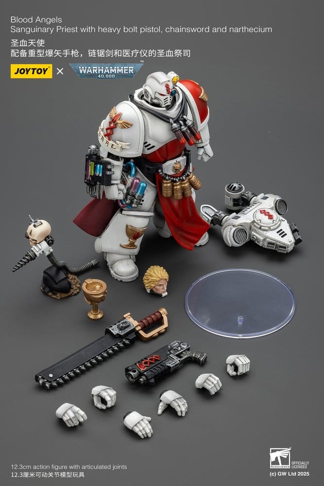 Warhammer 40,000 figurine Blood Angels Sanguinary Priest 12 cm